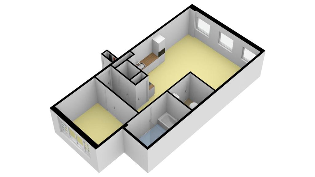 Te koop: Foto Appartement aan de De Gaarde 8+P in Houten